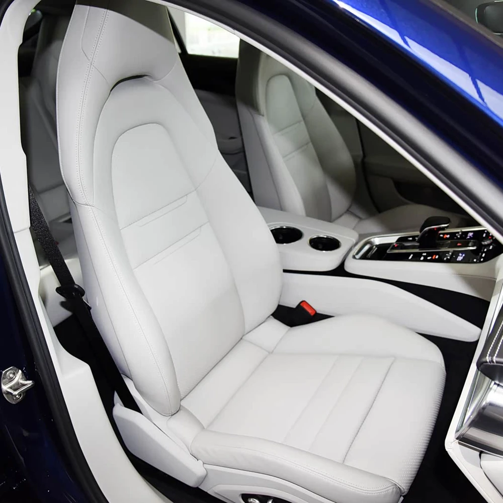 For Porsche Panamera 2016-2023 Vegan Nappa Leather Custom Car Seat Covers Full Set Interior Protector Accessories