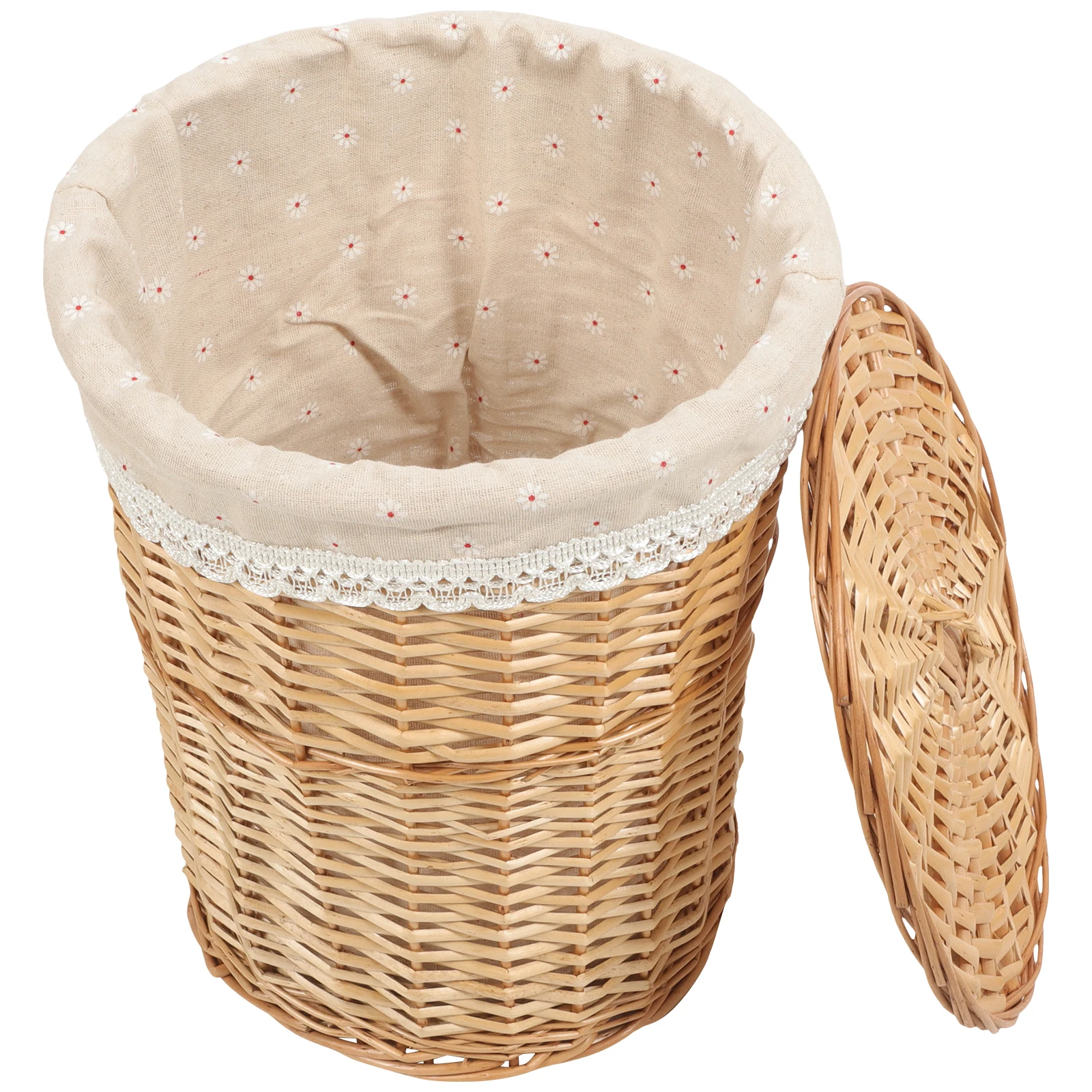 

Woven Storage Large Capacity Laundry Toy Storage Basket Hamper Toy ganizer Straw Baskets Natural Covered Home Use