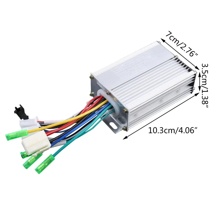 Brushless DC Motor Controller, Electric Bicycle, E-Bike, Scooter, 36V, 48V, 350W