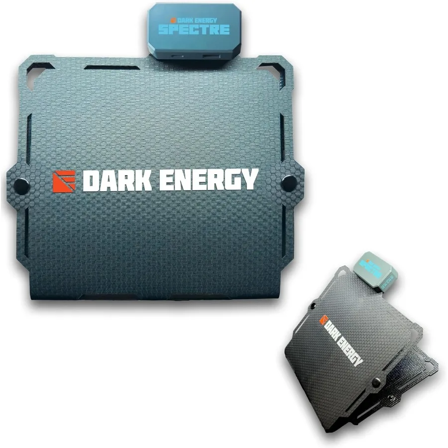 Spectre Folding 8W Solar Panel for Outdoor Adventures and Emergency Preparedness Portable Solar Power Charger with USBC and USB