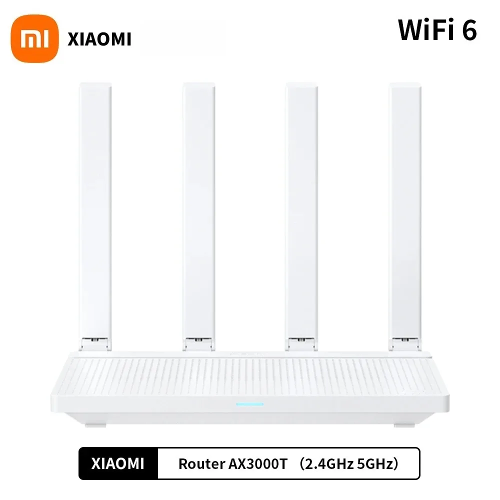 

Маршрутизатор Xiaomi AX3000T, 5 ГГц, 160 МГц, широкополосный, процессор 1,3 ГГц, высокоскоростное NFC-соединение, для дома, офиса, игр, НОВЫЙ, Оригинал