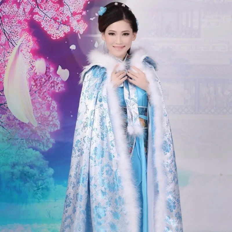 

Cape Ancient Hanfu Queen's Dress Ancient Cape Fairy Dress Ancient Hanfu Winter Fashionable Individual Comfortable Warm Coats