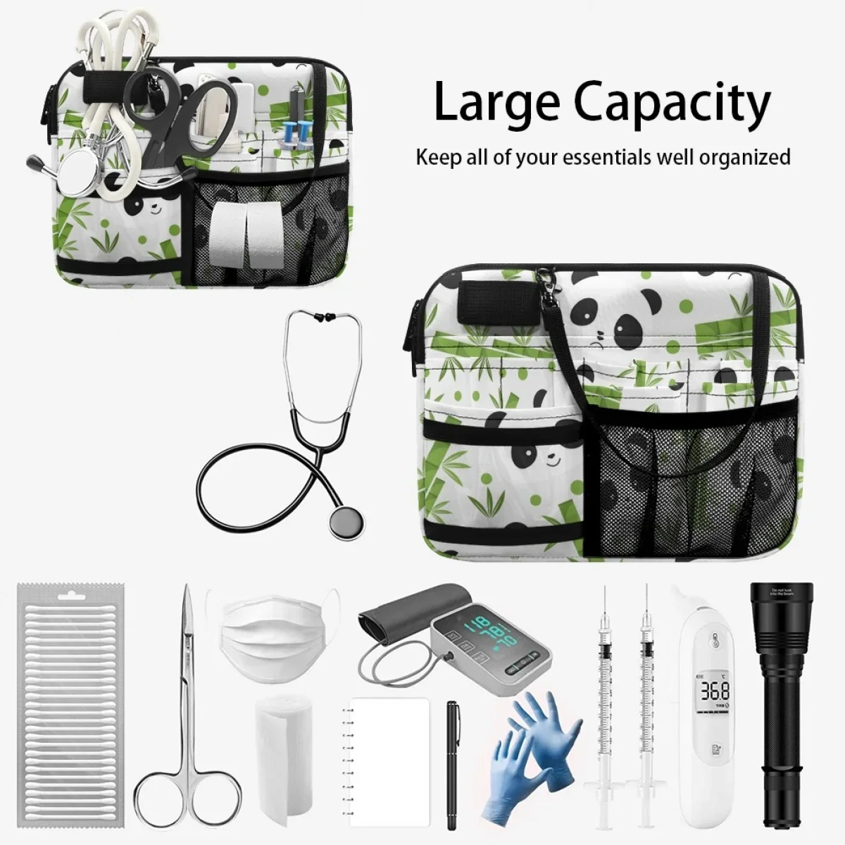 Donne infermiera marsupio Panda carino allattamento medico cintura organizzatore portatile forniture di emergenza stoccaggio marsupio regalo Dropshipping