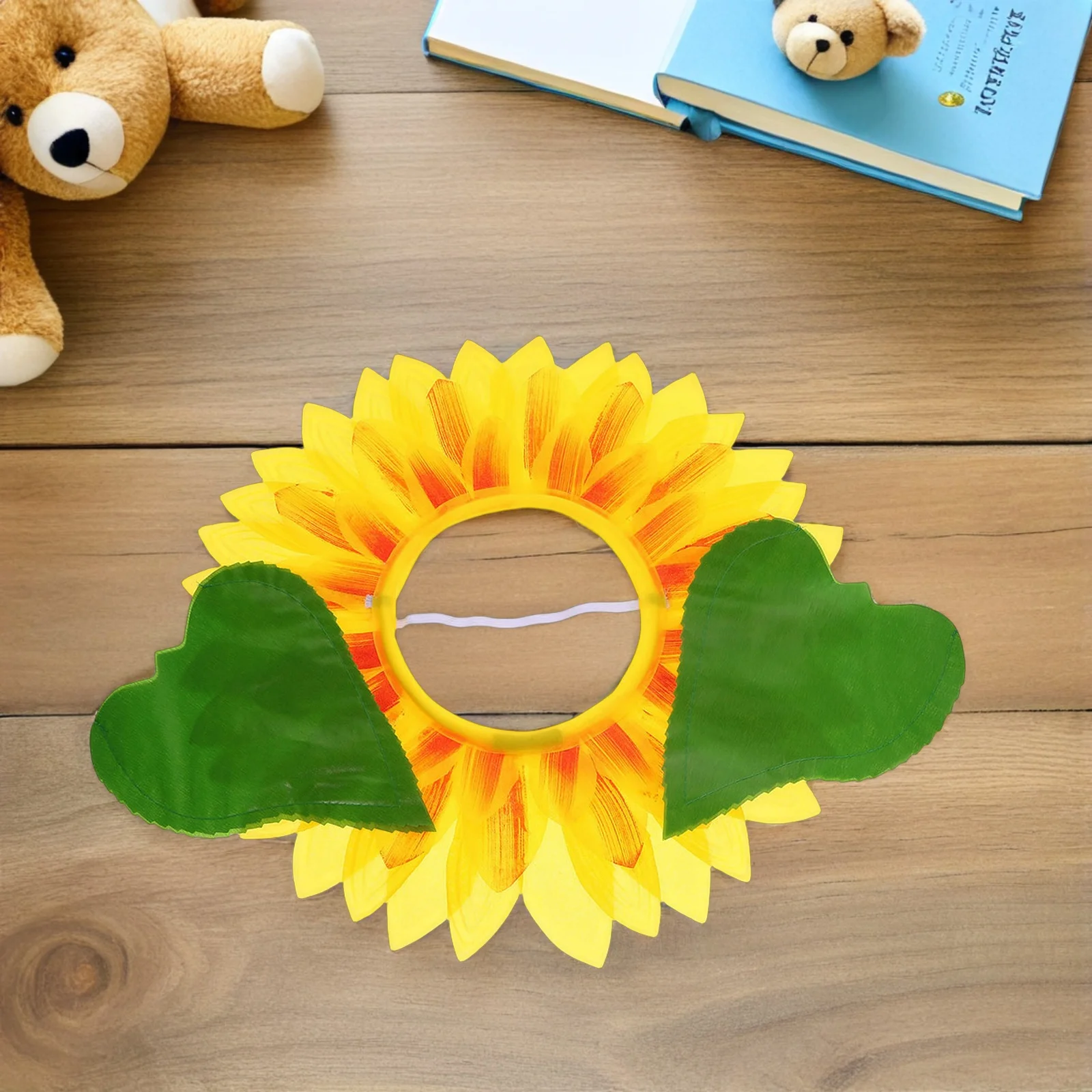 

1 set Sunflower Headgear Yellow Headband Flower Hat Dance Sunflower Hat Costume Party Props Girls Child Fun Accessories