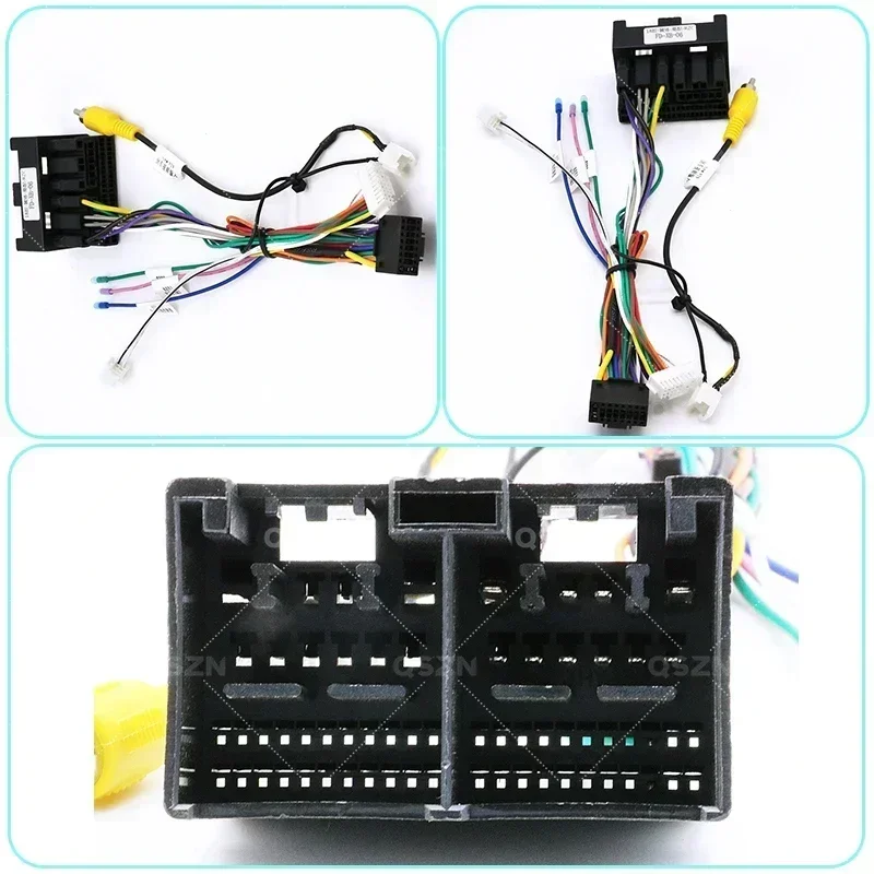 QSZN DVD Canbus Box FORD-RZ-09 For Ford Ecosport/RANGER Android 2 din Harness Wiring Cables Car Radio