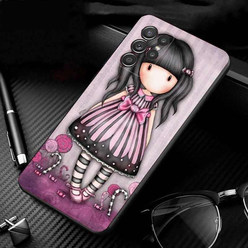 Cute-Gorjuss Girl Phone Case For Samsung S24 S23 S22 S21 S20 Ultra S20 S22 S21 S10E S20 FE S24 Plus