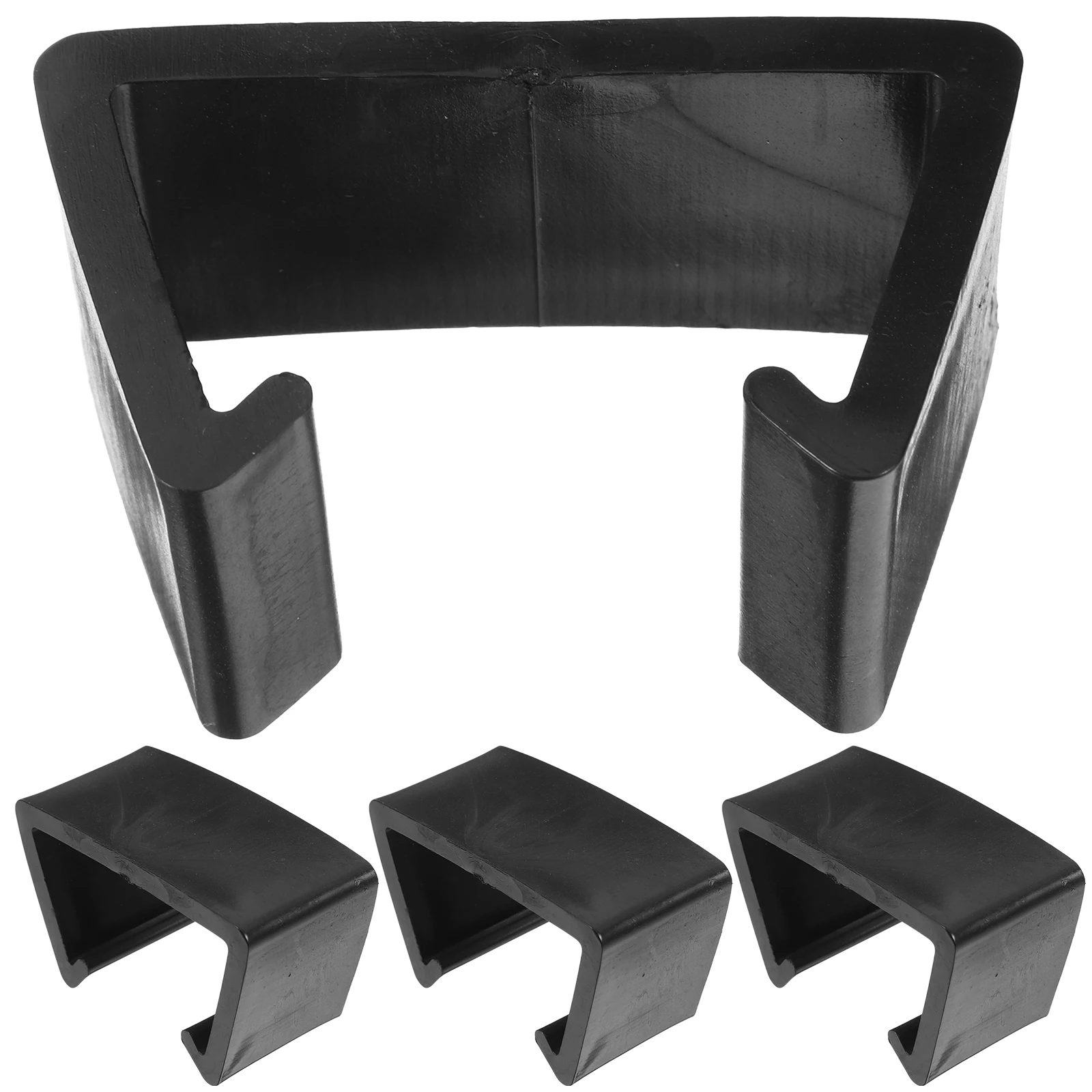 4 Pcs Patio Sofa Clamps Adjustable Furniture Clips for Terrace Sectional Wicker Rattan Chair Fasteners Outdoor Decor