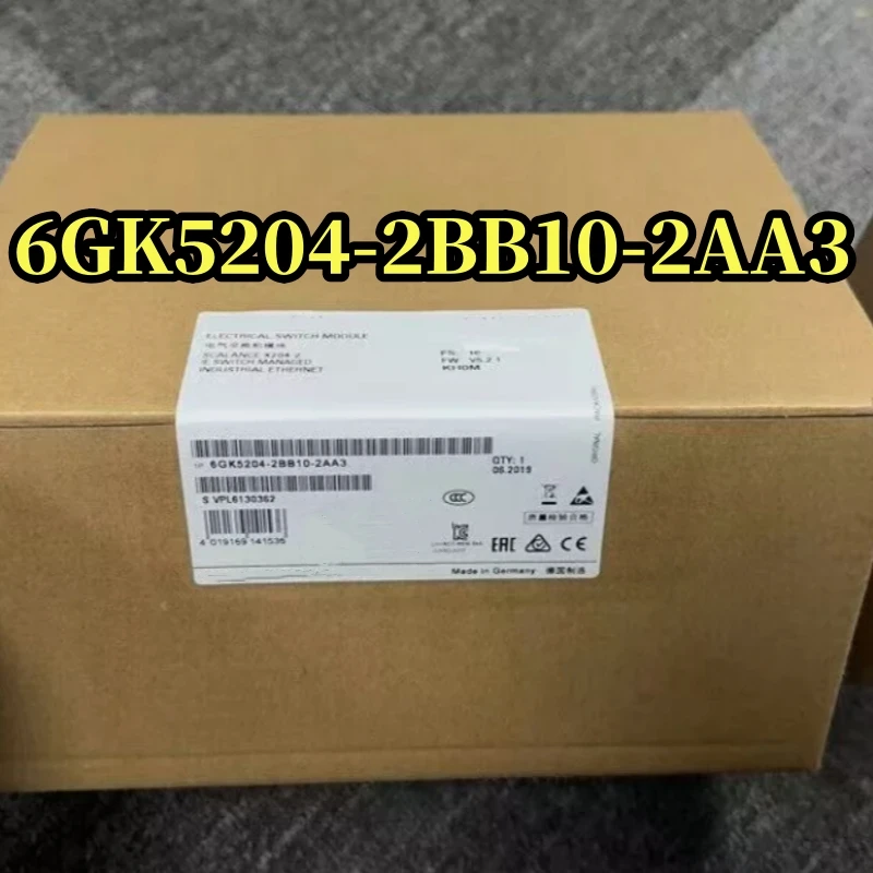 

New managed IE switch 6GK5204-2BB10-2AA3 6GK5 204-2BB10-2AA3 6GK52 04-2BB10-2AA3 one year warranty fast shipping