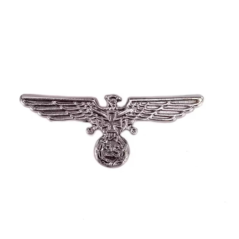 New In WWII WW2 German Military Cross Eagle Retro Brooch Pin Preppy Suit Collar Cap Pins Vintage Bag Hat Accessories Badge Decor