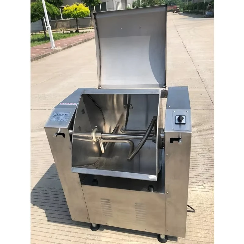 Big Capacity Industrial Automatic Noodle Dough Mixer Bread Dough Mixing Machine