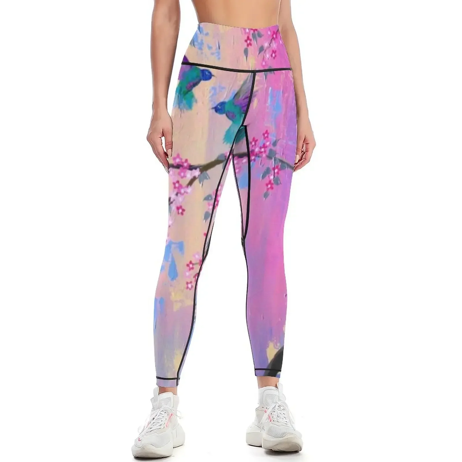 

Paradise With You Leggings legings for fitness sports for push up gym sportswear woman for fitness Womens Leggings