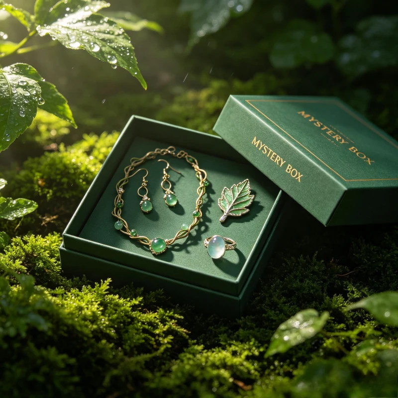 Surprise Mystery Retro Jewelry Jar Set Bohemia Rings Nostalgia Earrings Necklaces Bracelets Vintage Vibes All Wearable