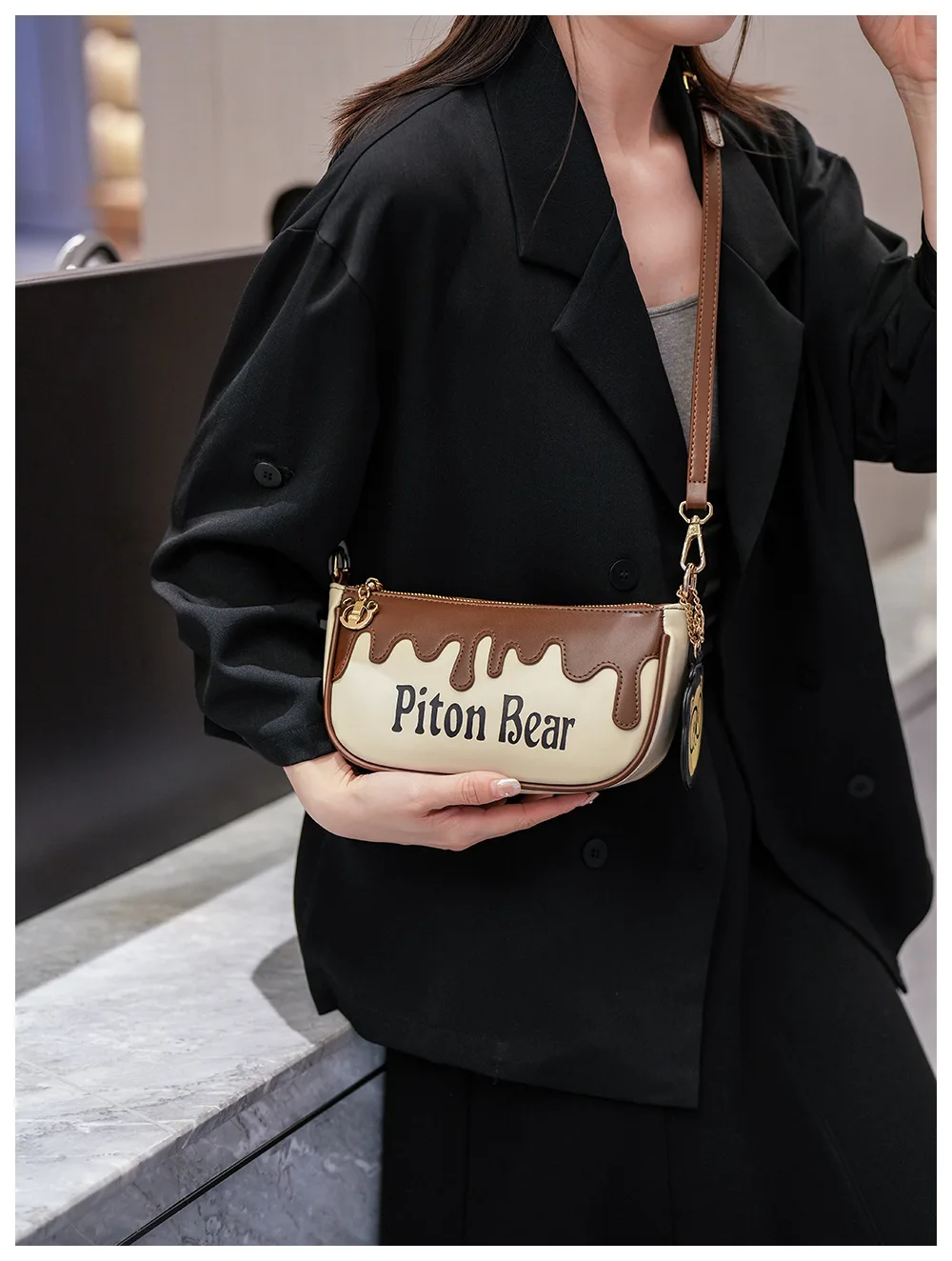 

Beibaobao 2025 New Shoulder Bag Crossbody Original Cartoon Cute Small Bag Women's Bag Fashion Hobos Bag Free shipping