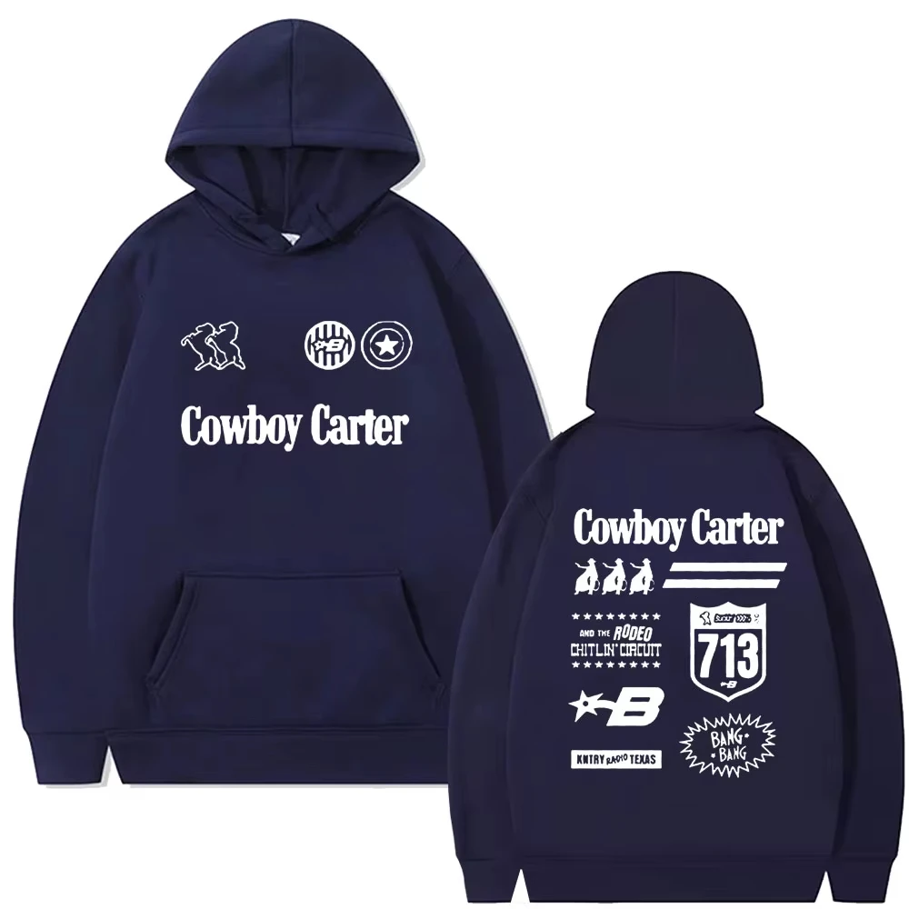 

Beyonce Cowboy Carter Tour 2025 Hoodies Fan Gift Men Women Fashion Oversized Hooded Tracksuit Male Vintage Casual Fleece Hoodie