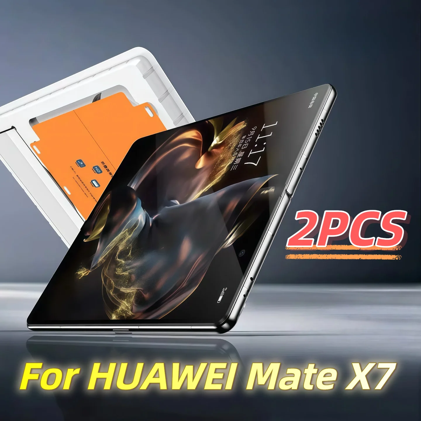 

2-piece set compatible with Huawei Mate X7, full-screen coverage HD inner film for foldable phone screen