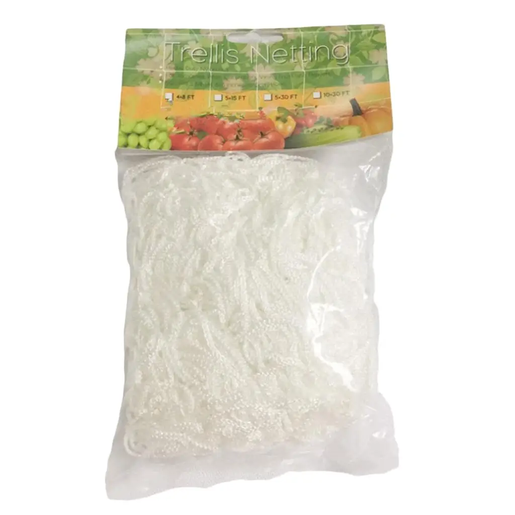 Outdoor Garden Trellis Netting Climbing String Net Polyester Support for Small Vegetable and Fruit Vines