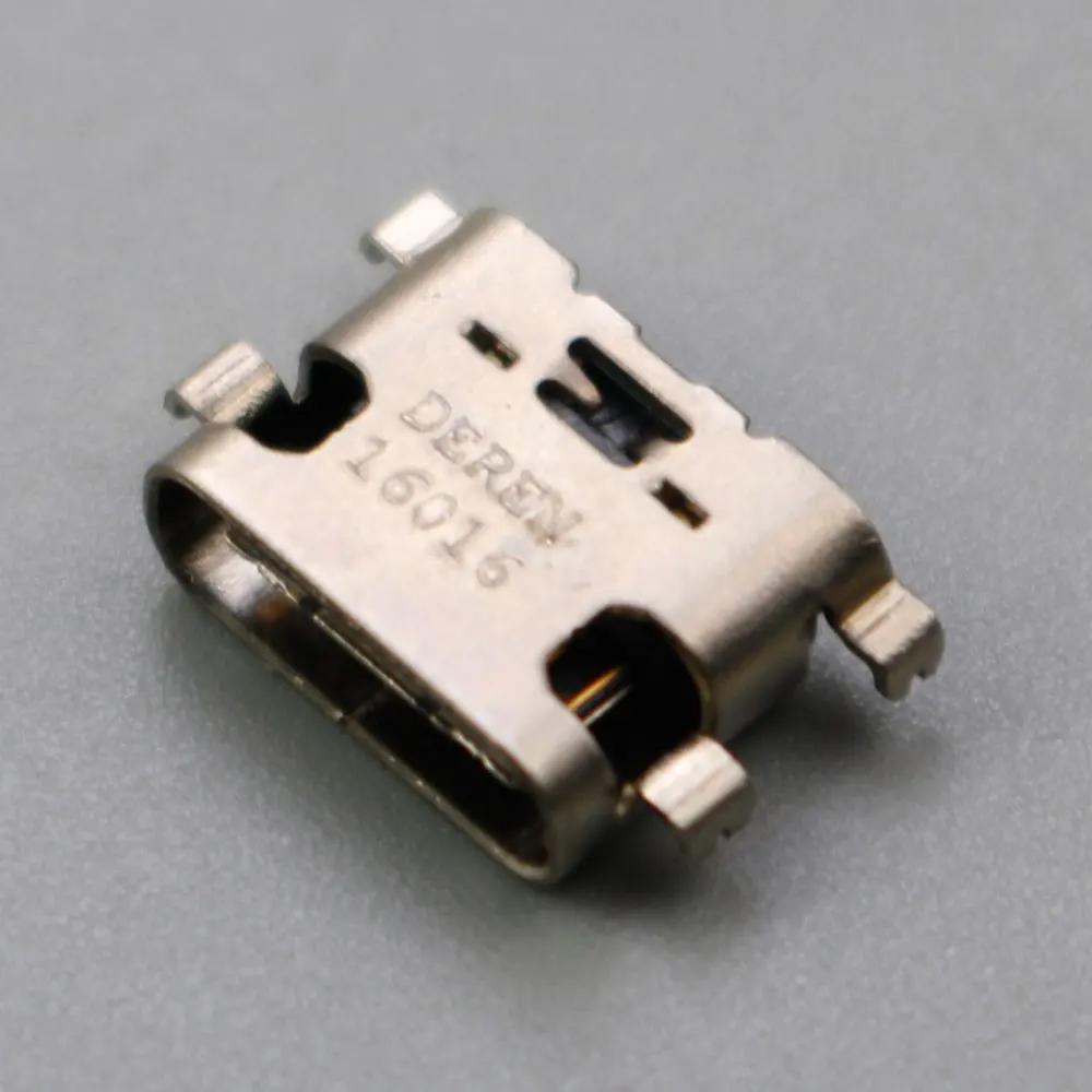 1-10Pcs Micro USB 3.1 Type C Connector For ZTE W2016 C2016 Mobile phone charging port 14 Pin Female SMT Tab jack Version Socket image 3