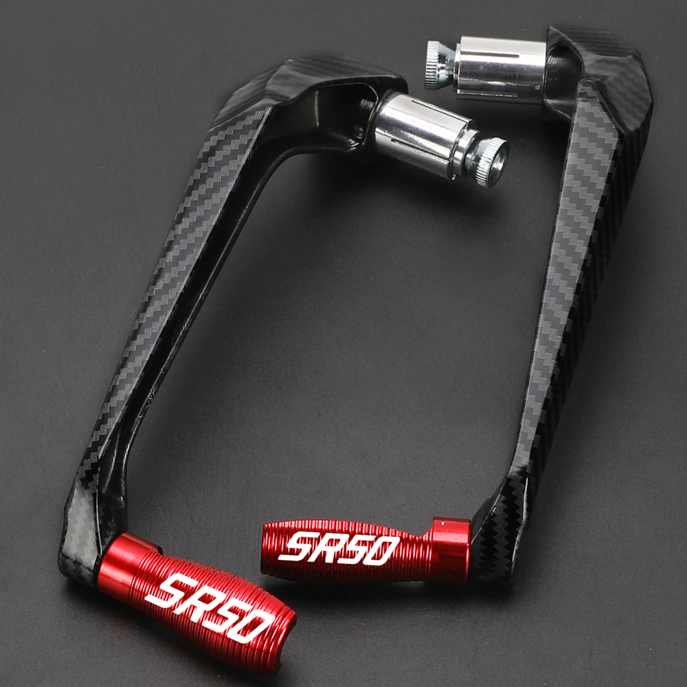 

Motorcycle Handlebar Grips Guard Brake Clutch Levers Protector Aluminum For APRILIA SR50 SR 50 2014-2019 2020 2021 2022 2023