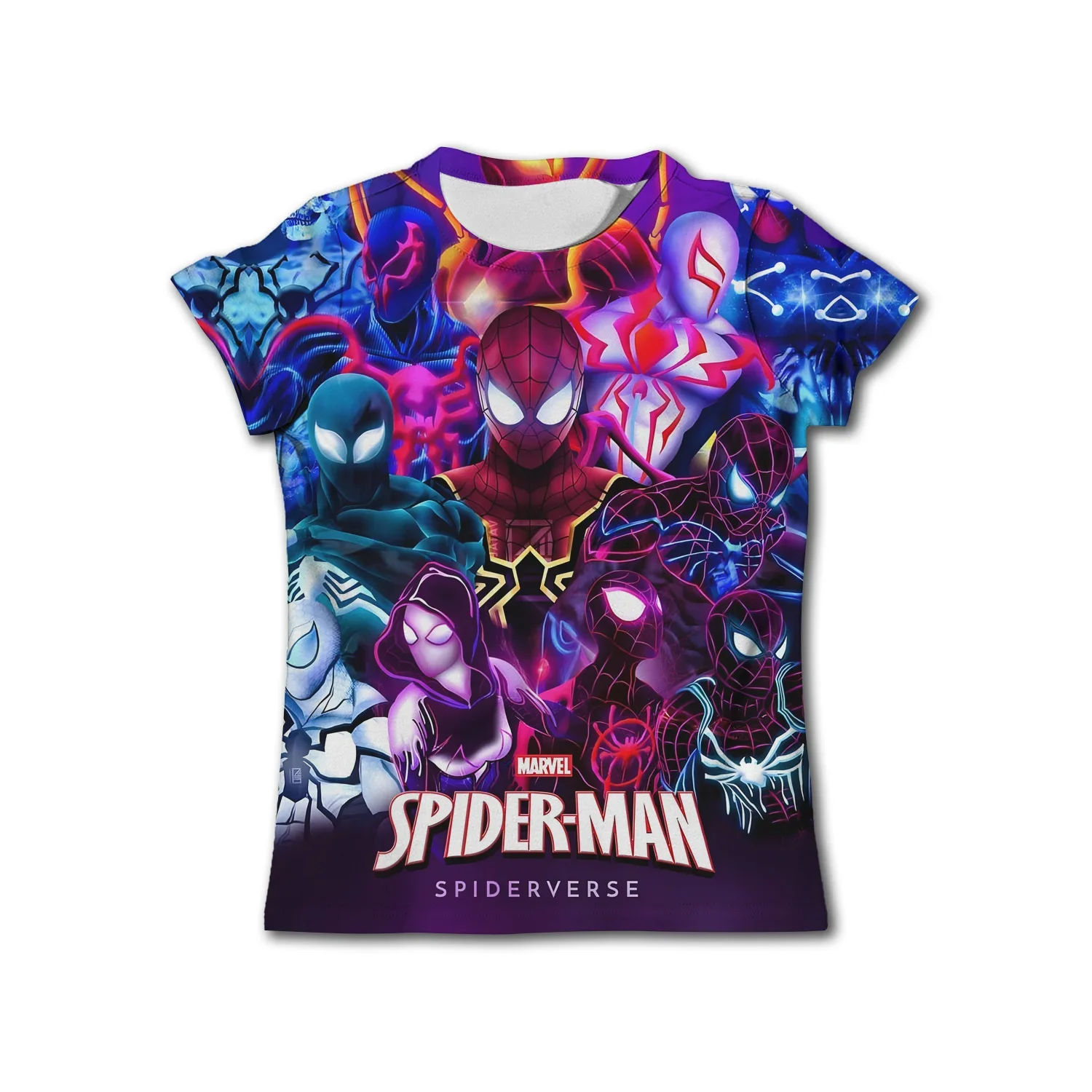 Marvel superhero Hulk boys clothing children's T-shirt Spider Man T-shirt children's top summer quick drying short sleeved