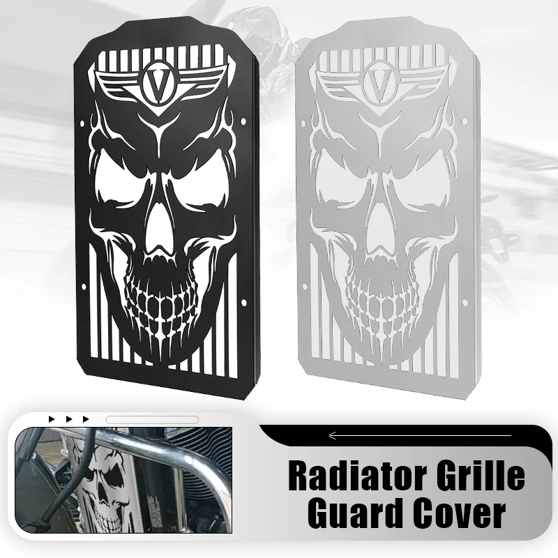 

For Kawasaki Vulcan 900 VN900 Classic LT Custom 2006-2024 2023 2022 Motorcycle Accessories Radiator Cover Grille Guard Protector