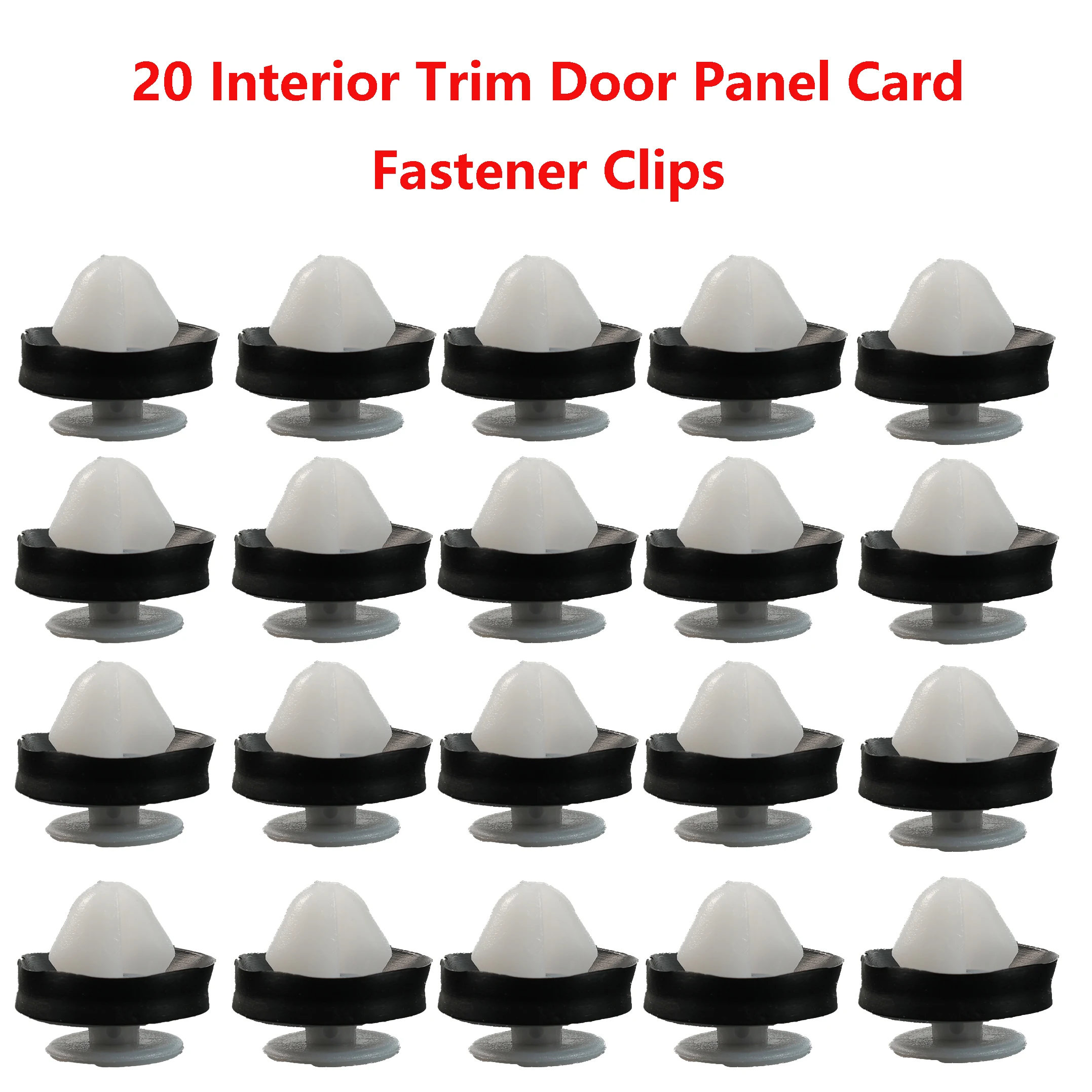 20Pcs Clips For Peugeot 206 207 208 307 308 407 807 1007 5008 Expert Partner Interior Trim Door Panel Card Fastener Clips 6991Y8