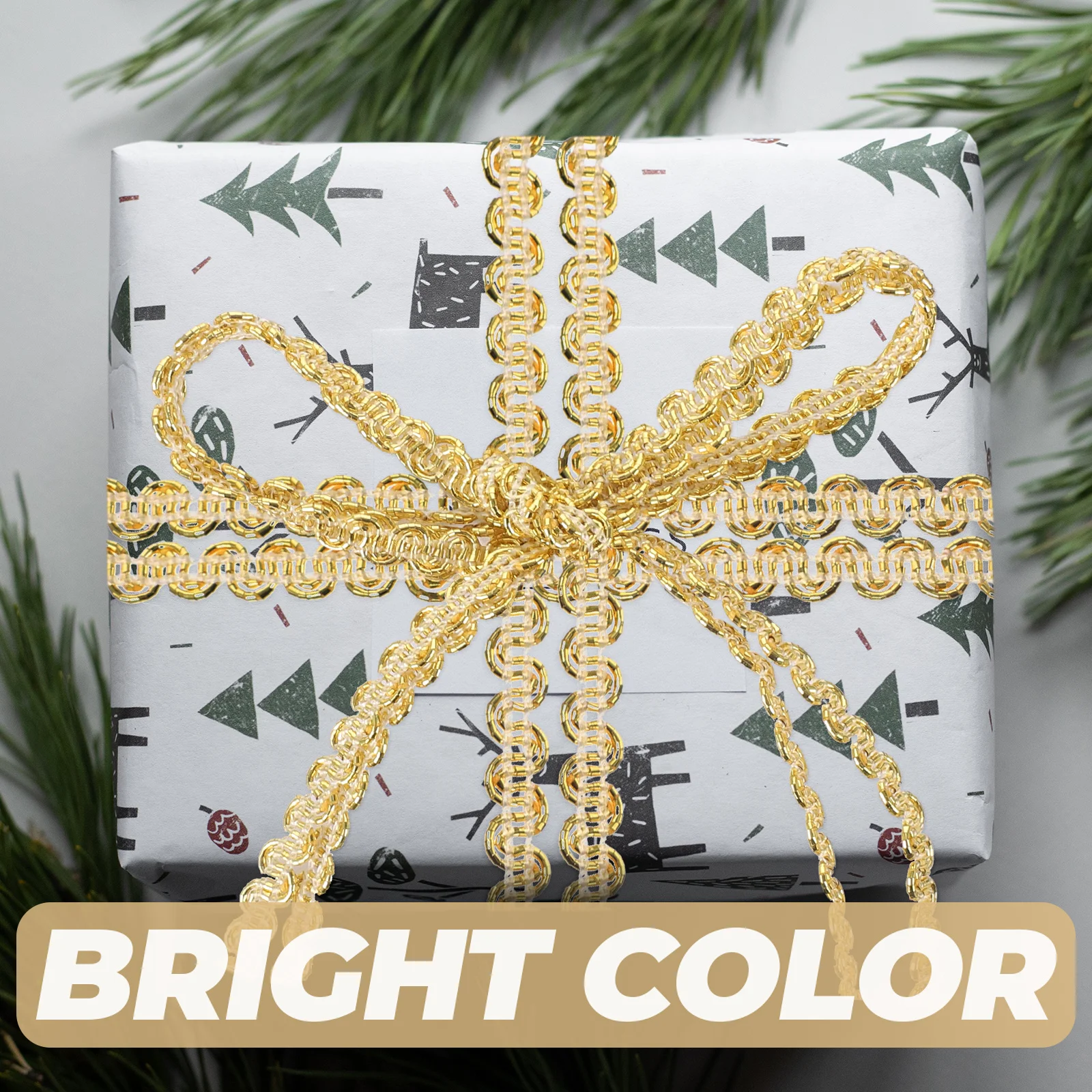 

10M 0.6Cm Braided Gimp Trim Ribbon Decorative Braid Trim Wedding Birthday Party Diy Crafts Home Decor Scrapbooking Costume