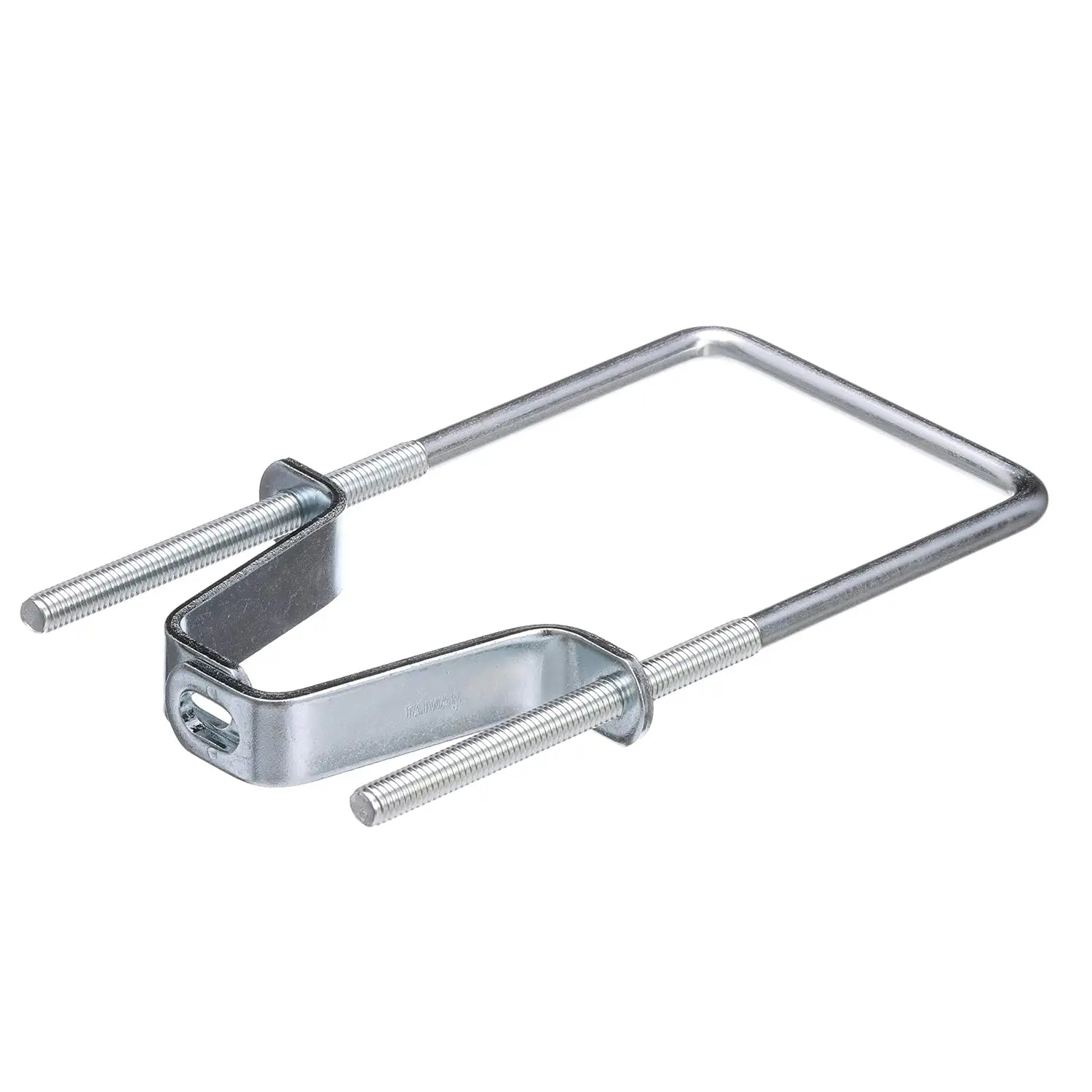 

U-Bolt Tire Carrier for Trailers, Fits 4-5 Lug Rims, Holds 8-15 Inch Tires, Frame Mount