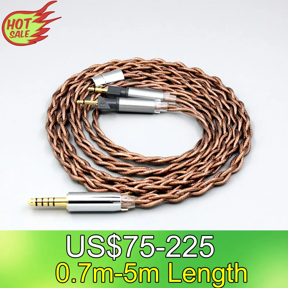 

99% 24k Gold 7n Pure Silver Graphene Shield Earphone Cable For Abyss Diana v2 phi TC X1226lite 1:1 headphone pin LN008541