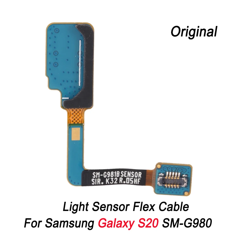 Light Sensor Flex Cable for Samsung Galaxy S20 SM-G980 / Galaxy S21 5G SM-G991 / Galaxy S21 Ultra / Galaxy S22 Ultra 5G