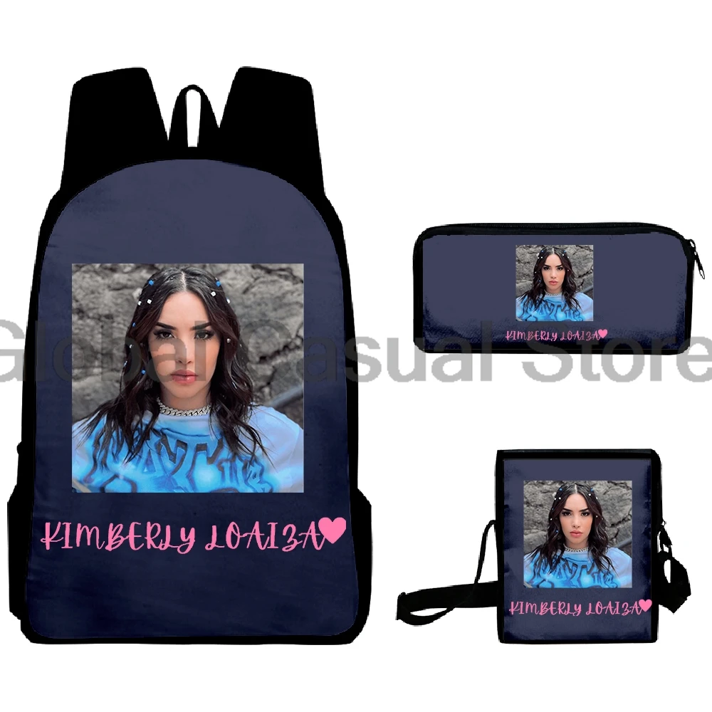 Kimberly Loaiza Merch Plecak 3-częściowy Zestaw Plecak Torba Na Ramię Mężczyźni Kobiety Casual Daypack Modne Torby