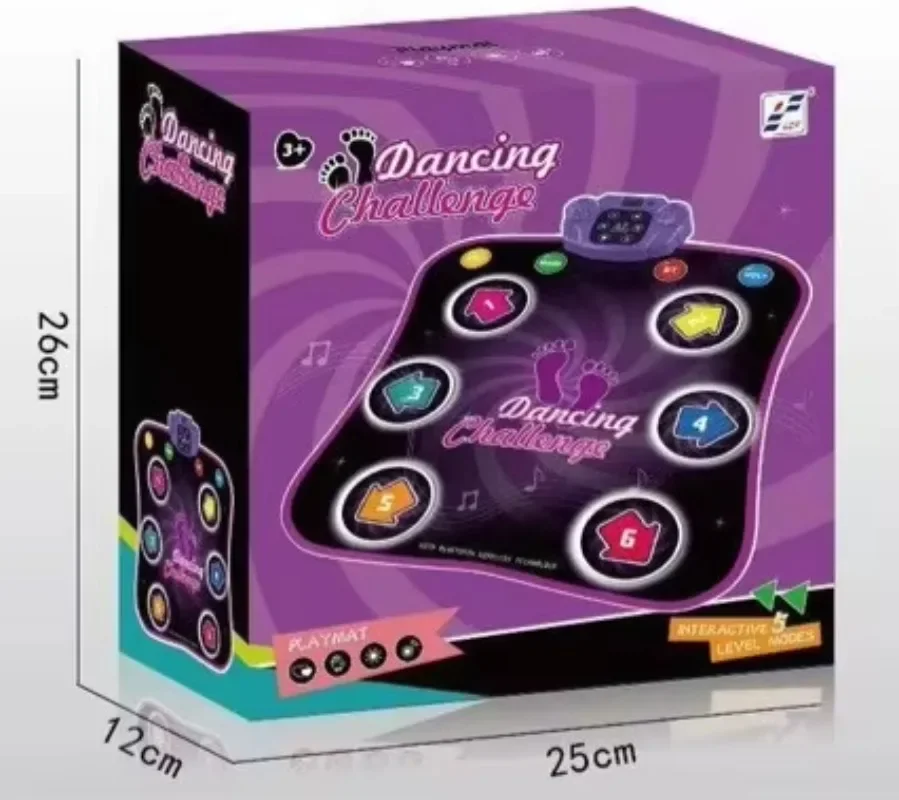

Healthy and Perfect Musical Play Mats Kids Educational Games Dancing Challenge 2025 Mat Electronic Blanket Touch Dance Play Mat