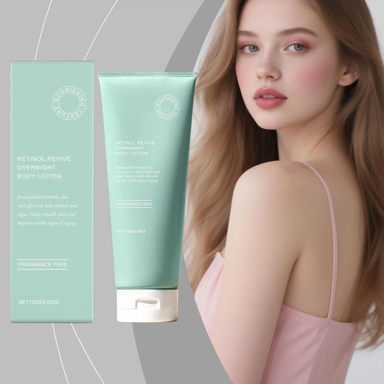 Night Moisturizing Body Lotion Anti Aging Firming Hydrating Brighten Increase Skin Elasticity Whitening Body Skin Care Product