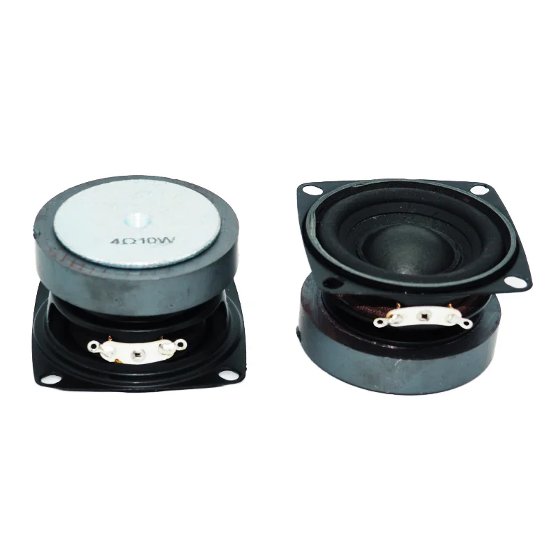 2 pz/lotto Audio 53mm Altoparlanti Portatili 2 Pollici Gamma Completa 4 Ohm 15 Altoparlante Fai Da Te Suono Mini Subwoofer Per Bt Altoparlante Home Theater