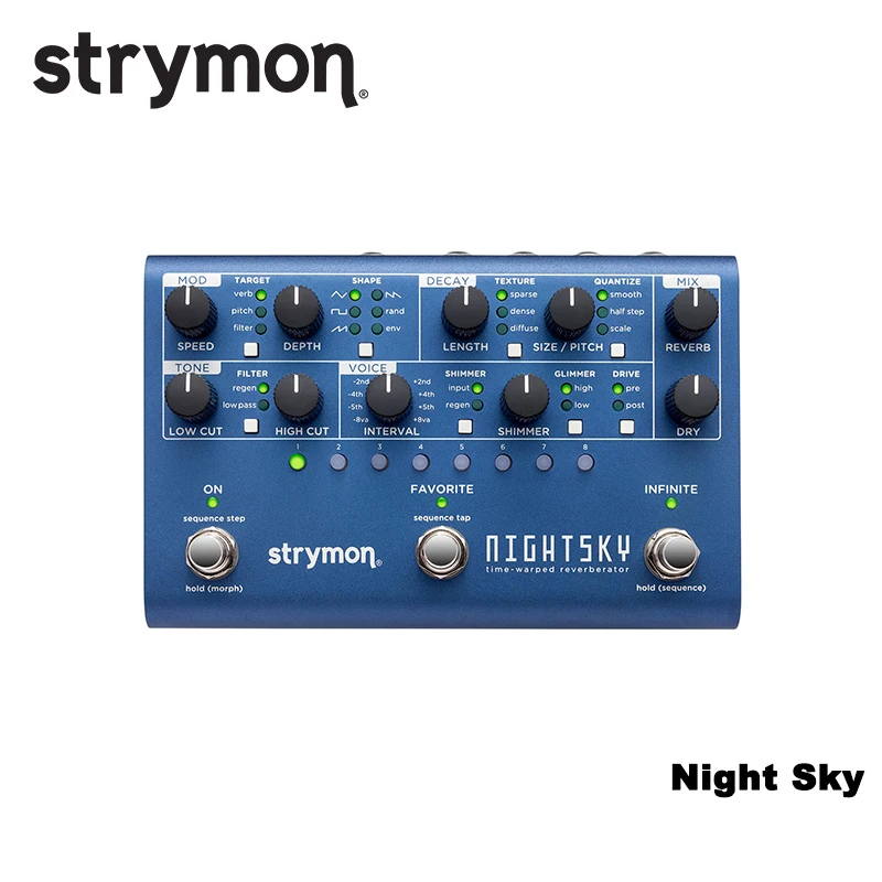 Strymon NightSky Time-warped Reverberator Pedal