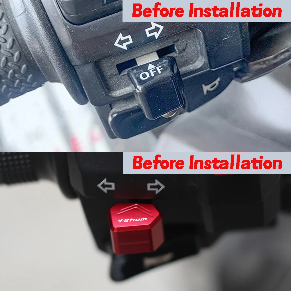 Motorcycle Switch Button Turn Signal Switch Keycap For SUZUKI VSTROM V Strom 250 650 1000 1050 XT DL650 VSTROM650 VSTROM1050 X