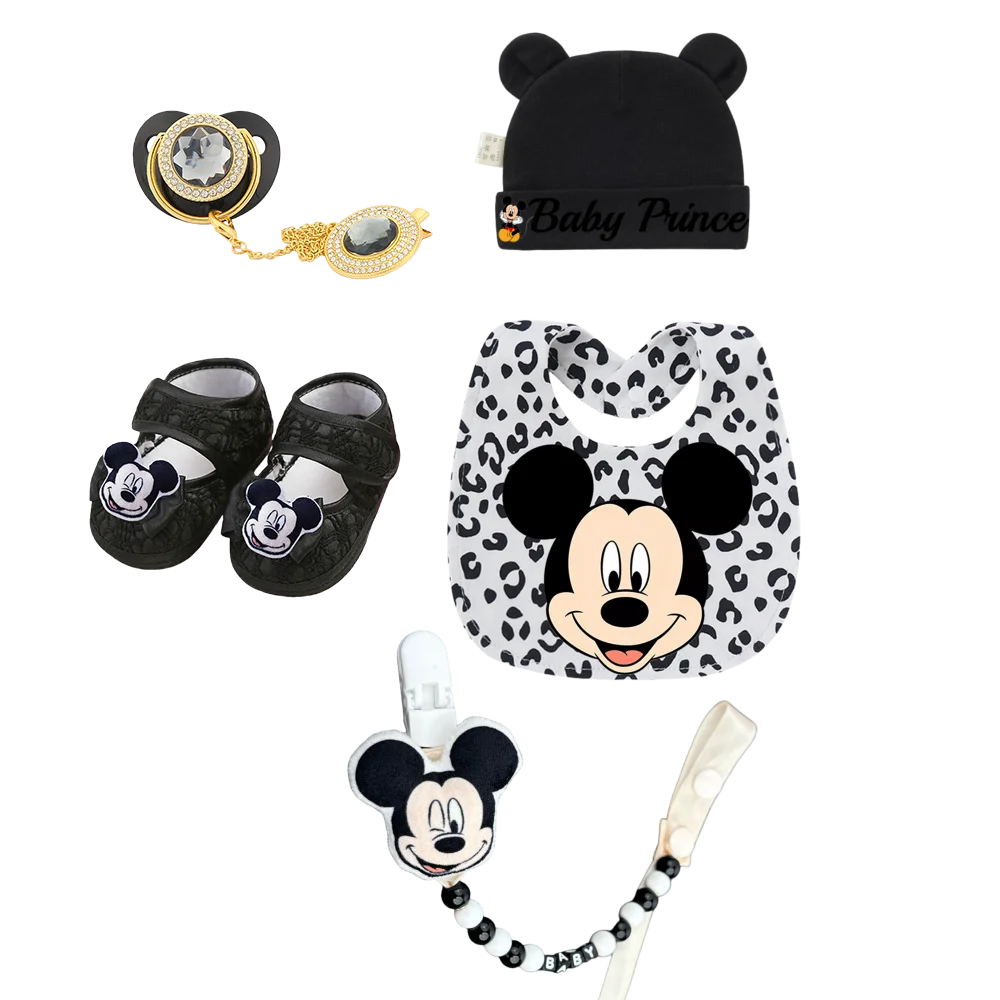 

Мягкая хлопковая повязка на голову для малышей, милая детская шапочка, нагрудник для новорожденных, успокаивающая соска для новорожденных, милый держатель для соски, удобная обувь для новорожденных