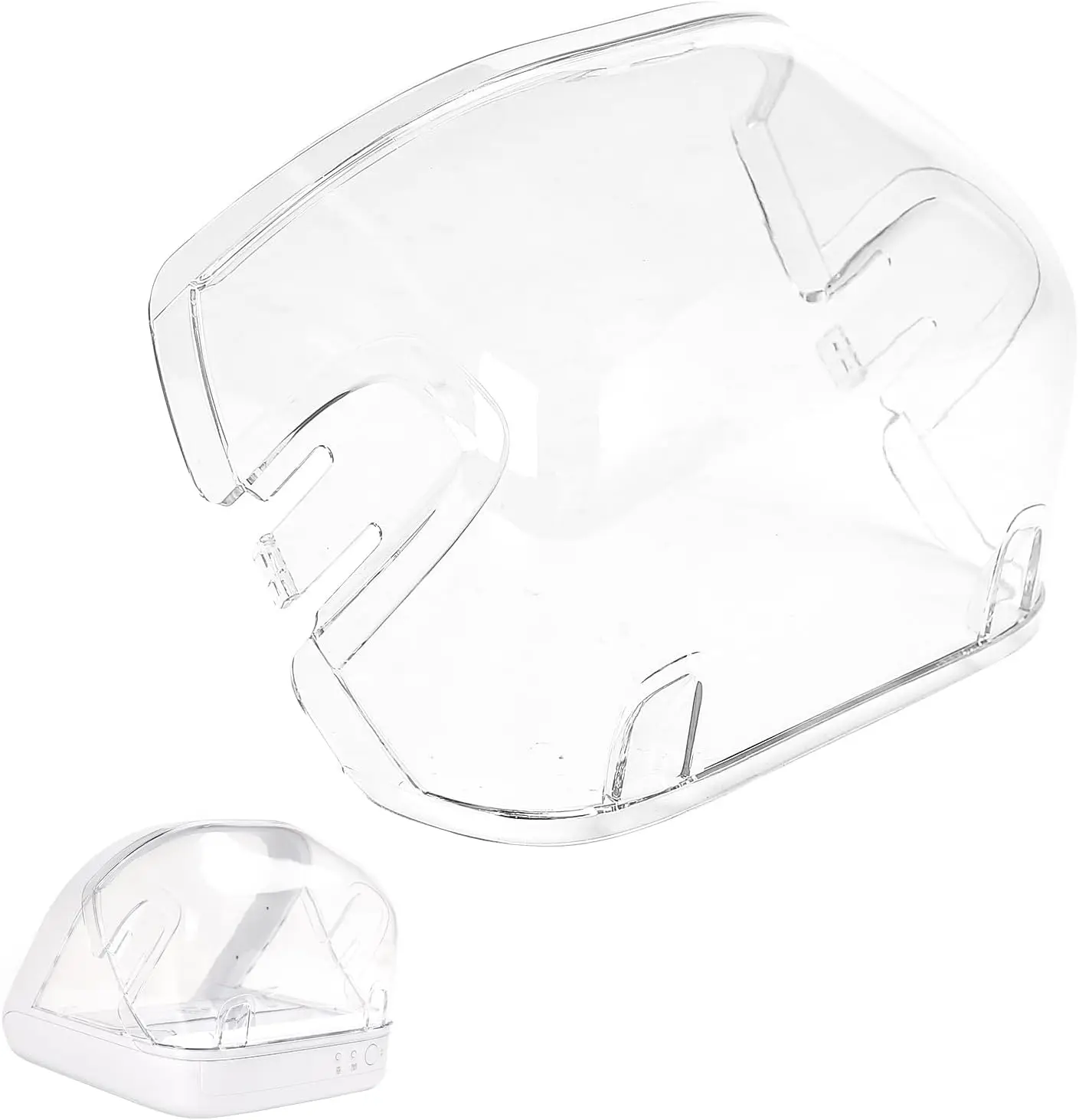 

Pet Feeder Rear Cover - Transparent Back Shield to Prevent Food Theft by Other Pets