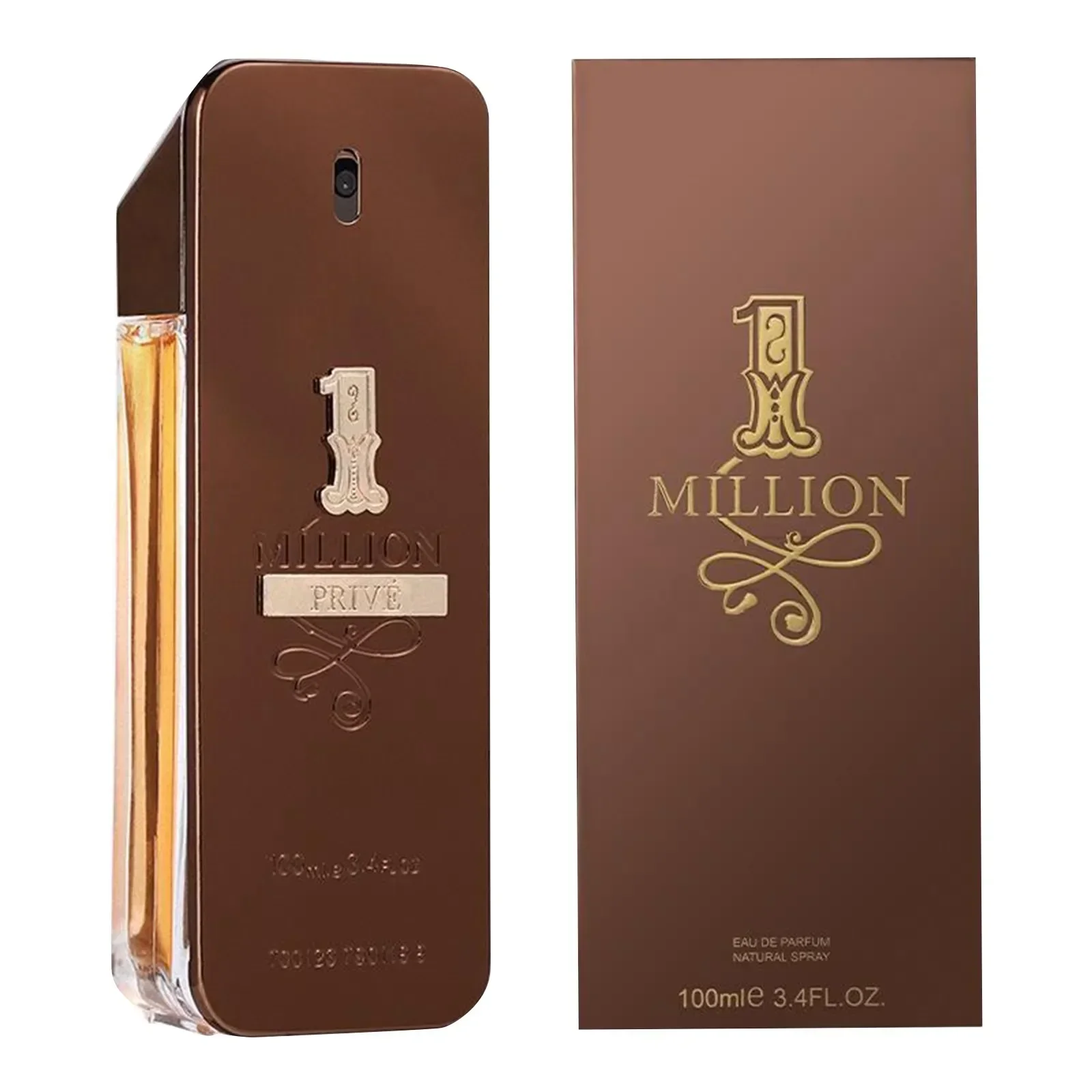 2024 New Soft Golden Millionaire Men\'S Seductive Leather Notes Best Gifts For Men And Women 100ml