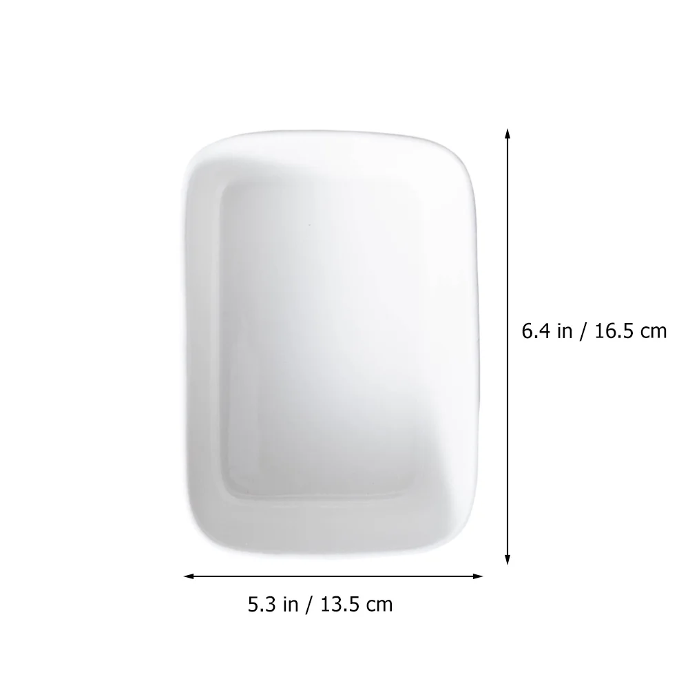 

Relief Pattern Ceramic Butter Dish Tightly Sealed Freshness Keeper Insect Proof Food Storage Container For Home Hotel
