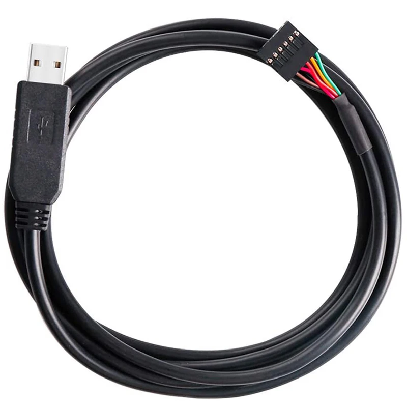 

USB to TTL Serial 5V Adapter Cable 6 Pin 0.1 Inch Pitch Female Socket Header UART IC FT232RL Chip Windows 10 8 7 Linux