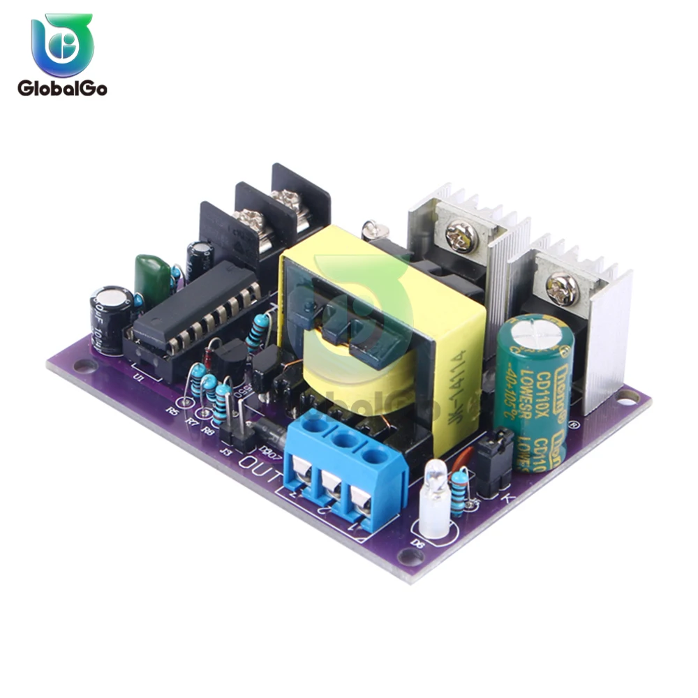 100W DC 24V to AC 110V 220V Power Inverter Step Up Booster Converter Power Supply Transformer for Car Home Outdoor