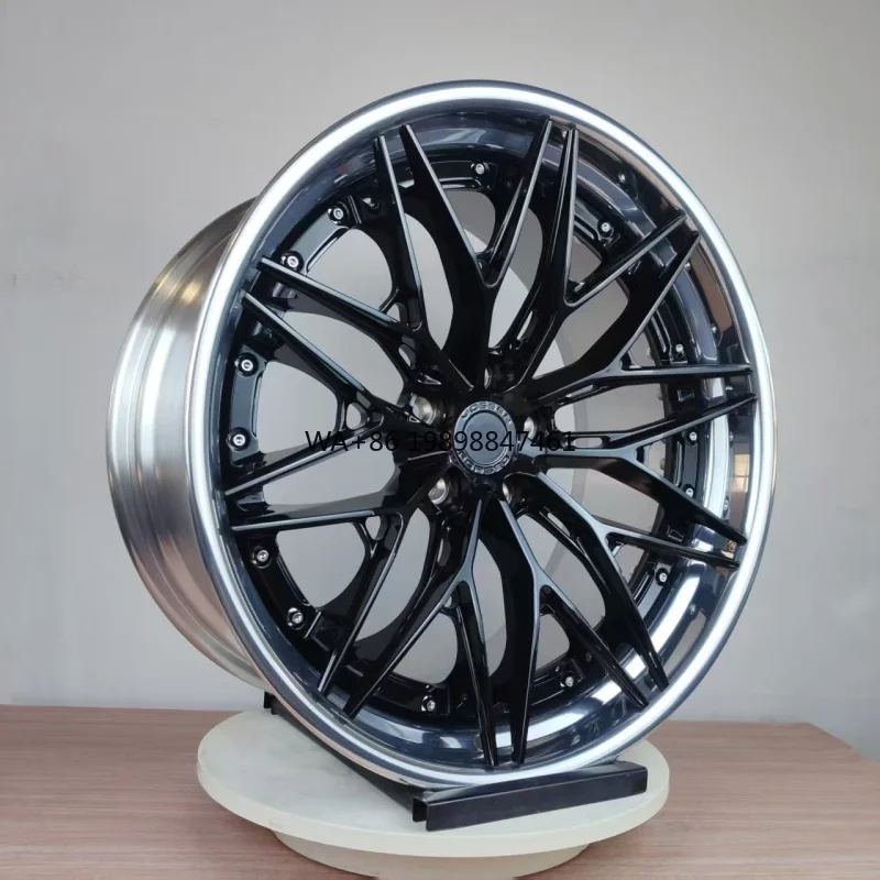 

Customize 20X9 20X10 R20 5X114.3 Alloy 2 Piece Forged Polished Wheels Rims Fit For