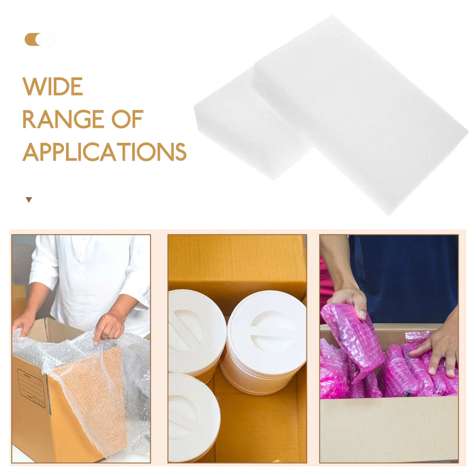 2 Pcs Sprayer Foam Pad Mats Packing Liners for Delivery Accessories Studio Professional