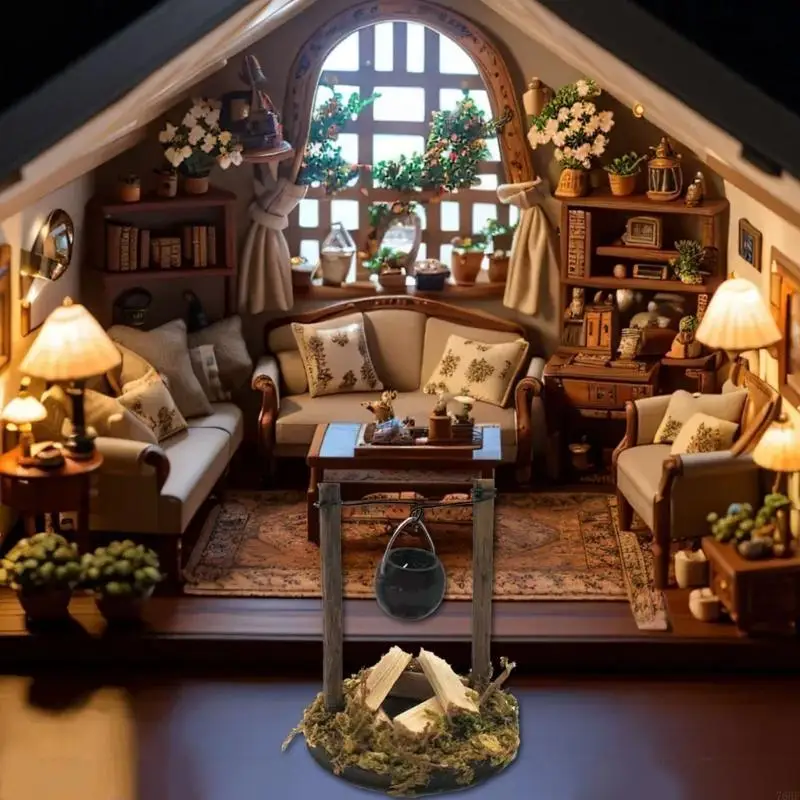 Accessori per le decorazioni per bambole in miniatura in miniatura da 76hf fatica per le decorazioni decorazioni