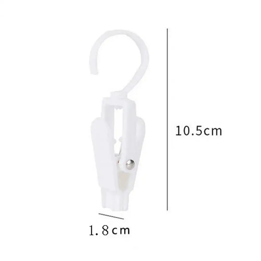Hat Clip for Clothing Smooth Edges Hat Clip Rotating Hat Clip Clothespin Set for Windproof Drying Anti-slip Laundry for Hats