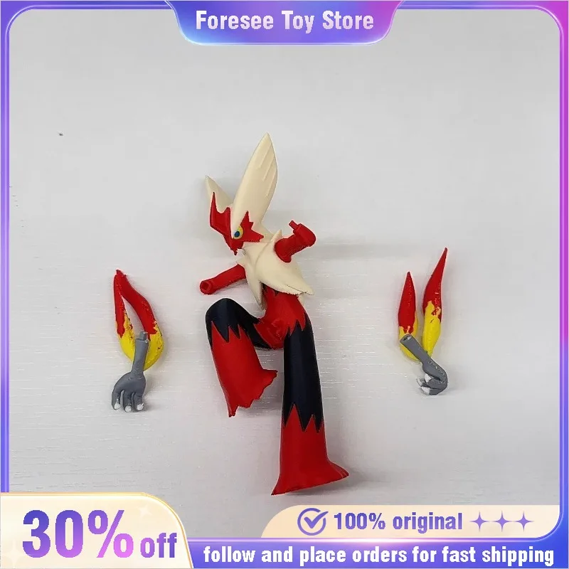 figurine-de-dessin-anime-pokemon-blaziken-en-pvc-11cm-modele-de-decoration-de-bureau-peripheriques-de-jeu-collection-d'ornements-artisanat-cadeau-d'anniversaire-jouet-pour-enfant