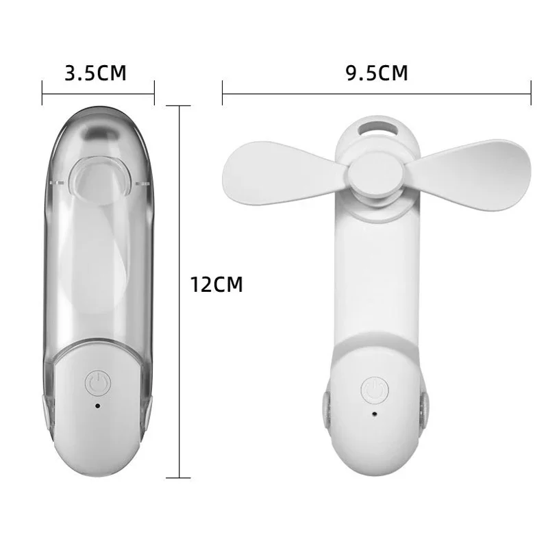 مروحة محمولة USB مروحة صغيرة محمولة قابلة للطي قابلة للشحن نوع-c شحن مروحة جيب شخصية للخارجية 3 سرعات مروحة مكتب صغيرة