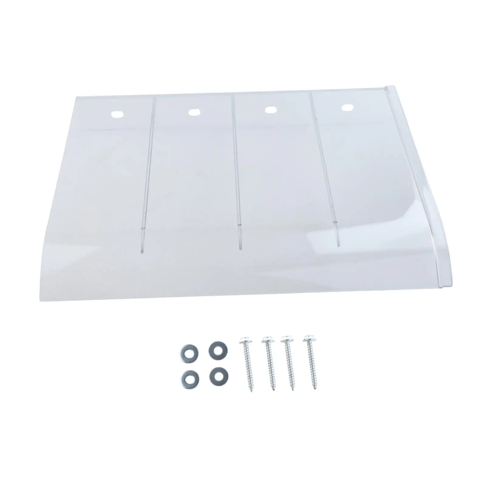 Window Canopy Window Shade Cover Exterior Stylish Rain Snow Protection Impact