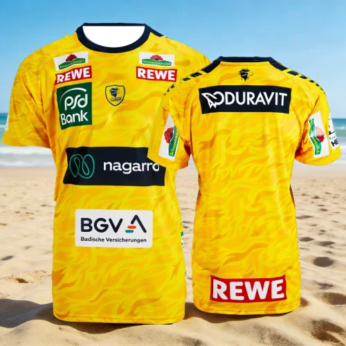 2026 Best-selling Rhein Neckar Lowen HBL New German Handball Jersey T-shirt Sports Casual Comfortable Parent-child Clothing
