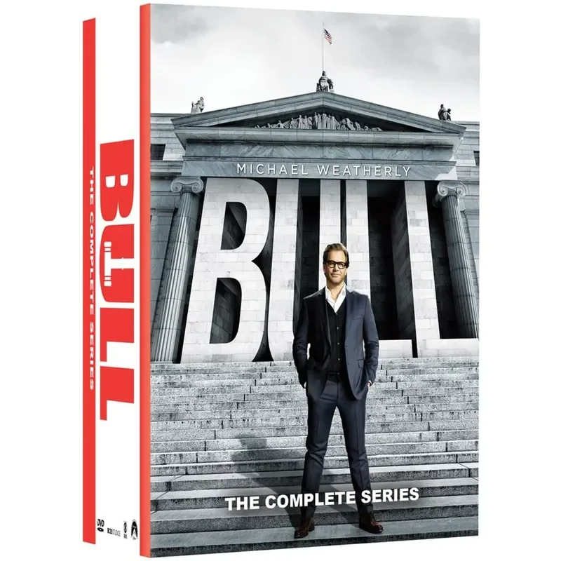 Original American TV Series Bull Full Version Seasons 1-6 DVD 30 Discs English Audio Subtitles